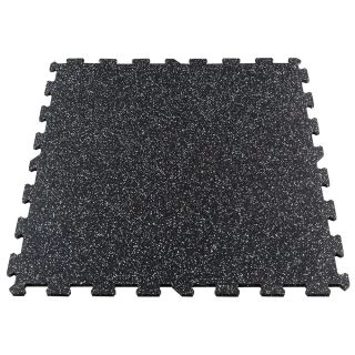 Puzzelmat 96 x 96 x 1 cm - Zwart/grijs - Basistegel