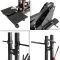 Details van de ATX Belt Squat Machine