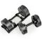 De Nuobell Adjustable Dumbbells worden geleverd inclusief een handige houder