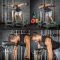 Reverse dumbbell flys op het ATX Barbell Row Rack