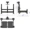 Specificaties van het ATX Barbell Row Rack