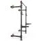 Het ATX Folding Wall Rack FBR-500 wordt geleverd inclusief J-hooks en spotter arms