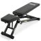 Uitgeklapt is de ATX Foldable Multi Bench FMB-800 een volwaardige verstelbare trainingsbank