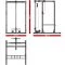 Afmetingen van het ATX Power Rack PRX-610 + Lat Pulley