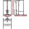 Afmetingen van de ATX Power Rack PRX-650 + Lat Pulley V2