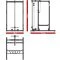 Afmetingen van het ATX Power Rack PRX-720 + Lat Pulley V1