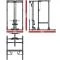 Afmetingen van het ATX Power Rack PRX-750 + Lat Pulley