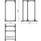 Afmetingen van het ATX Power Rack PRX-810 + Extension