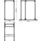 Afmetingen van het ATX Power Rack PRX-820 + Extension