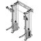 Het ATX Wall Cable Rack WCR-600 wordt ruimtebesparend aan de wand gemonteerd