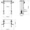 ATX Wall Cable Rack WCR-600