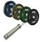 Voordeelpakket Gungnir / ATX Color Splash Bumper Plates Halterset 120 kg