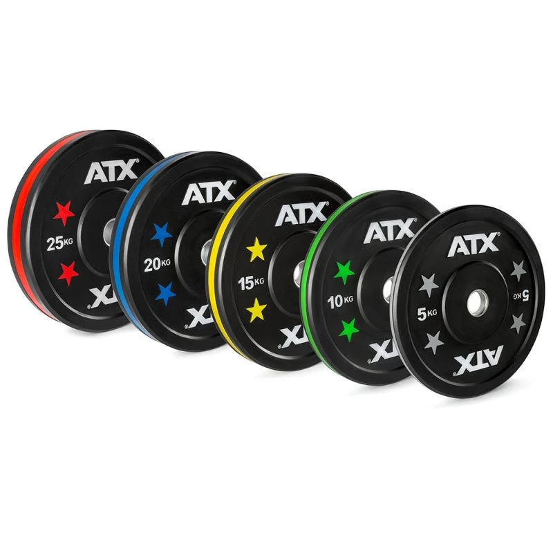 ATX Color Stripe Bumper Plates