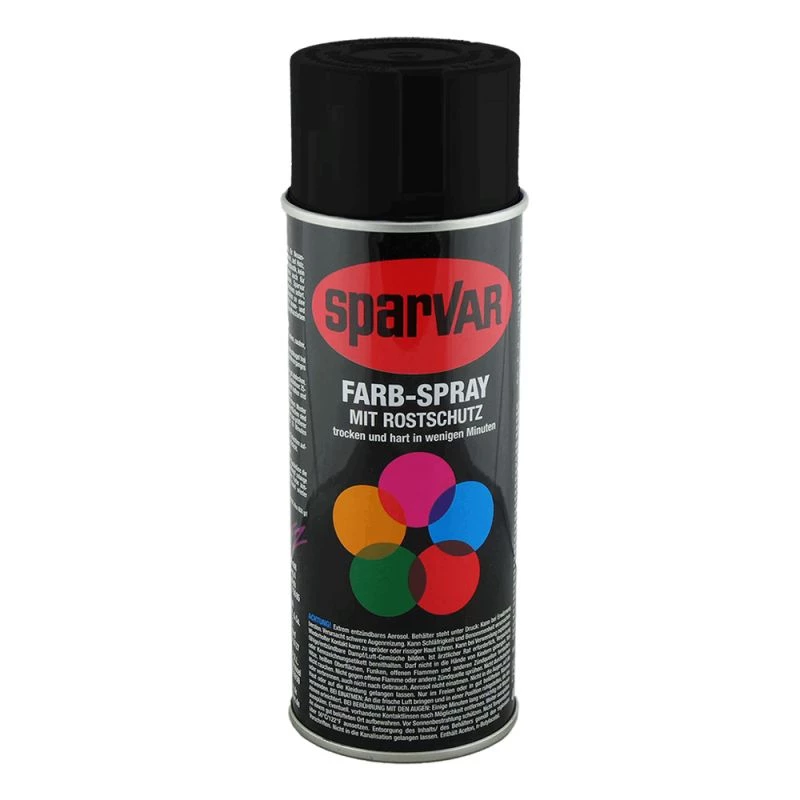 Lakspray mat zwart